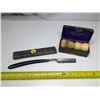Image 1 : Makeup Brush, and Straight Razor