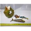 Image 1 : 4 Pieces of Fish Décor