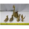 Image 3 : Lot of 5 Brass Birds
