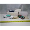 Image 1 : 3 Model Ford Cars - 1929 Ford Model A Cabriolet (1:32), 1958 Ford Edsel Citation (1:32), and 1956 Fo