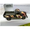 Image 5 : 2 Model Vehicles - 1946 Dodge Camo Military Power Truck (1:32) and 1955 Chevy Bel Air (1:32)