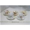 Image 1 : 5 Teacups & Saucers
