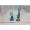 Image 2 : 2 Medium Blue Lamps