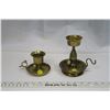 Image 1 : 2 Brass Candle Holders