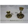 Image 3 : 2 Brass Candle Holders
