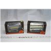 Image 1 : 2 Die-Cast Models 1:75 Scale - Double Decker Bus & Bus