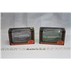 Image 1 : 2 Die-Cast Models 1:75 Scale - Double Decker Bus & Bus