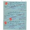 Image 2 : 1934 Auto club Payment Cheques BMO + 3 cent stamps