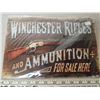Image 1 : 8x 11 3/4 inch Aprox Tin Sign  Winchester