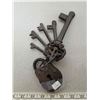 Image 1 : Iron Décor lock set + Skeleton Keys