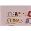 Image 4 : Assorted Bottle Openers - Colt 45, Dupont, Etc.
