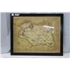 Image 1 : Province of Skyrim Map Framed - 30x25"