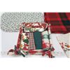 Image 2 : Christmas Theme Kitchen Linens - Table Cloths, Towels, Pot Holders, Etc.