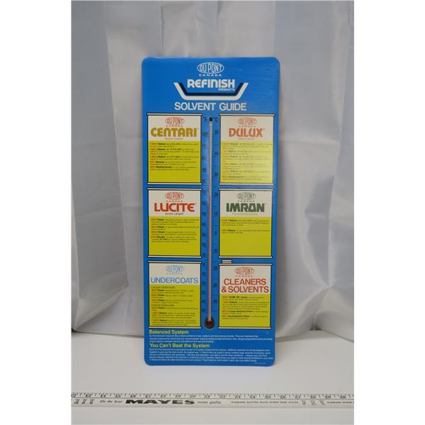 English Dupont Display & Thermometer - Excellent Condition