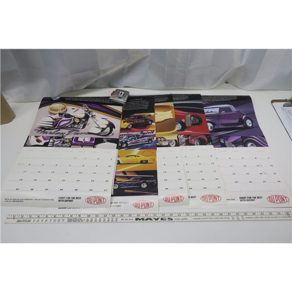 USA Dupont Top Gun Calendars 1997-2001