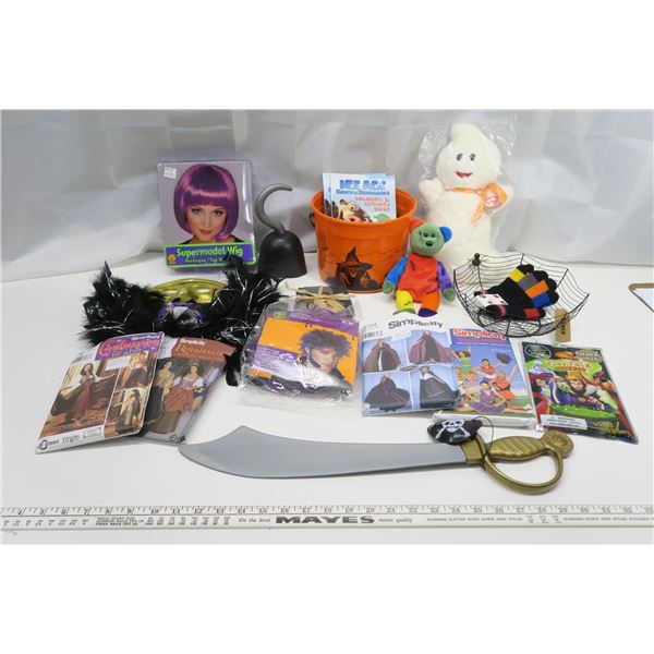 Lot of Halloween Décor & Costumes