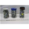 Image 1 : 3 Jars of Marbles
