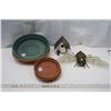 Image 1 : Bird House, Metal Bee, Plant Pot Saucers