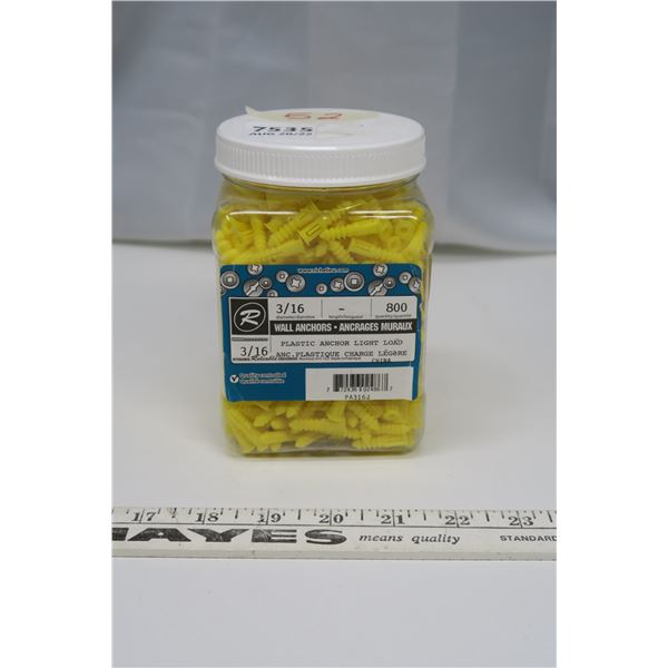 Plastic Screw Anchors