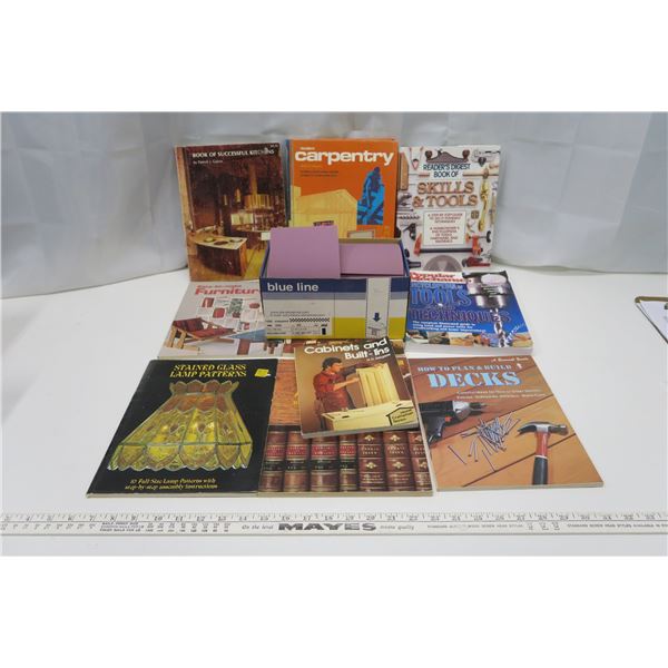 320 Grit Sand Paper & Carpentry Books