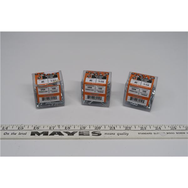 Screws - #5 - 1 1/4 - 300pc.