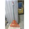 Image 1 : Large Orange Garden Rake