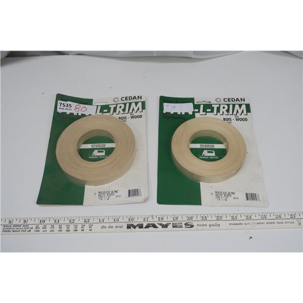2 - 50ft. Rolls Edge Banding