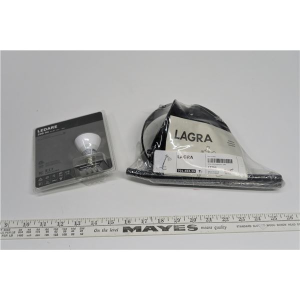 Desk Lamp Black - LED Bulb