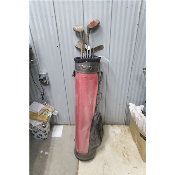 Old Antique Golf Clubs