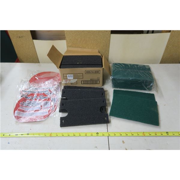 Scrub Pads & Urinal Screens - New