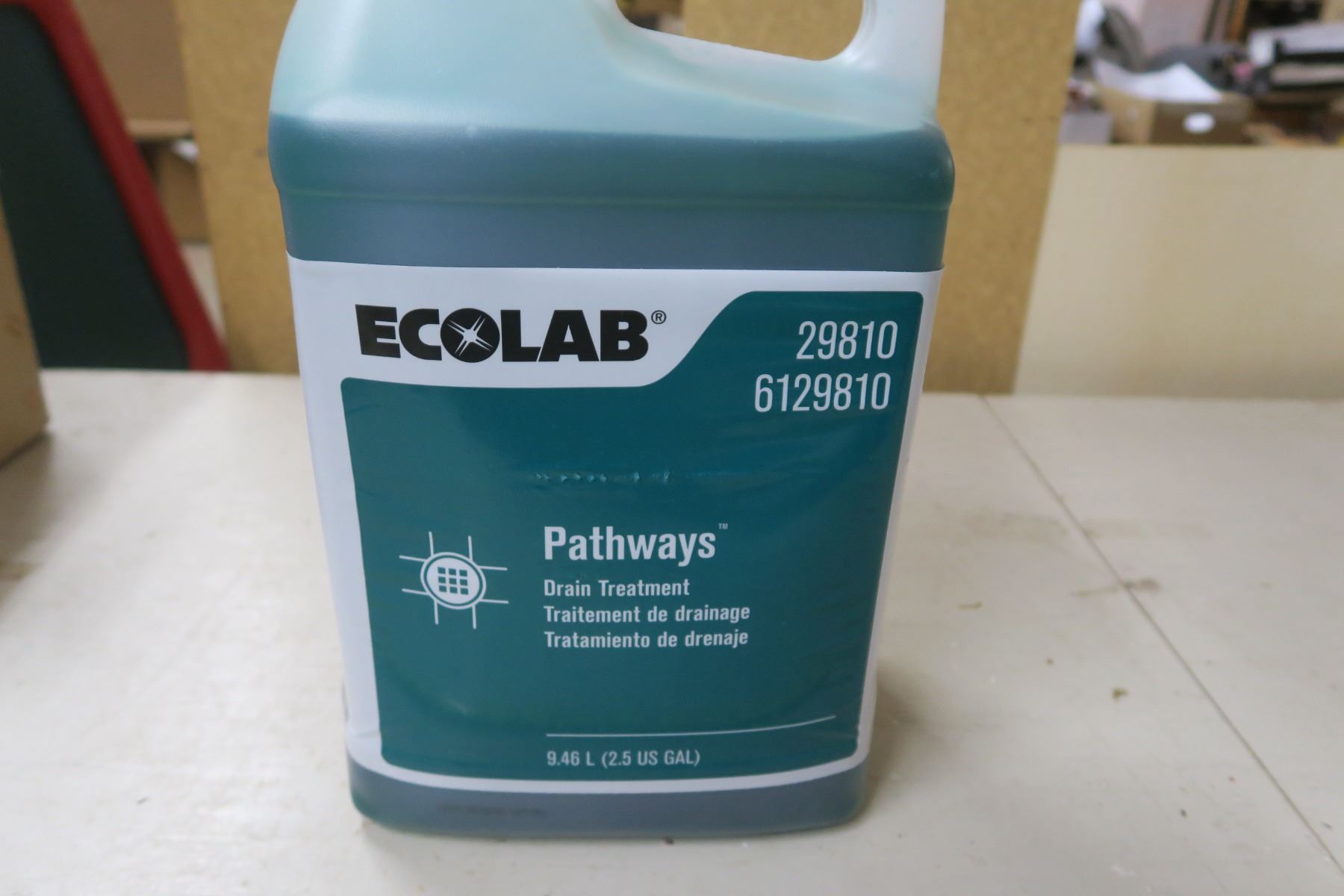 Keystone Pathways Ecolab Pathways Drain Treatment - New 2.5US GAL