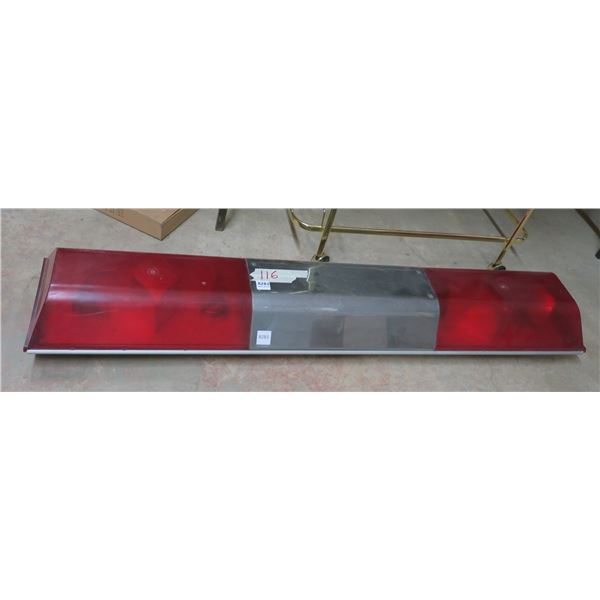 Red Roof Top Light For Decoration - 55" Wide