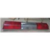 Image 1 : Red Roof Top Light For Decoration - 55" Wide