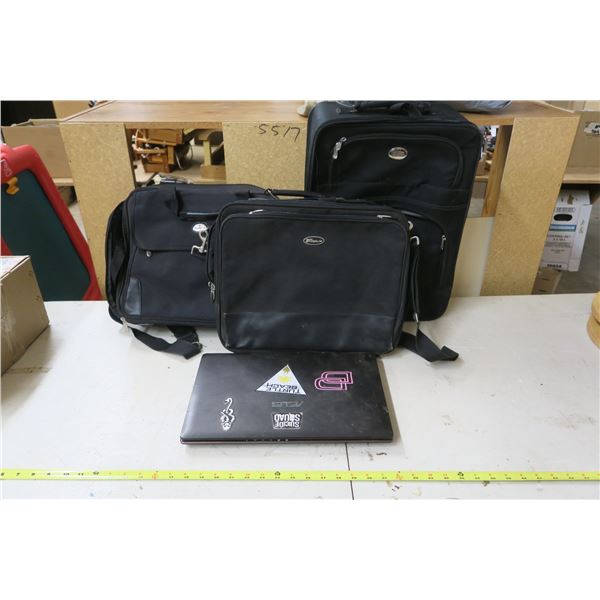 Asus Laptop & 3 Laptop Bags