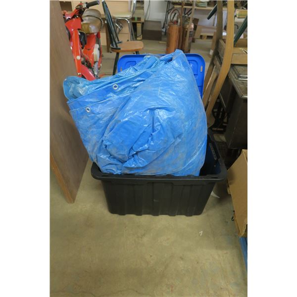 Large blue Tarp