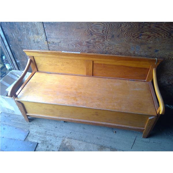 Wooden Bench 68" x 25 1/2" x 32"h