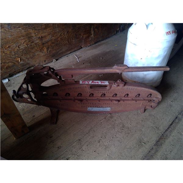 Asbestos Shingle Cutter