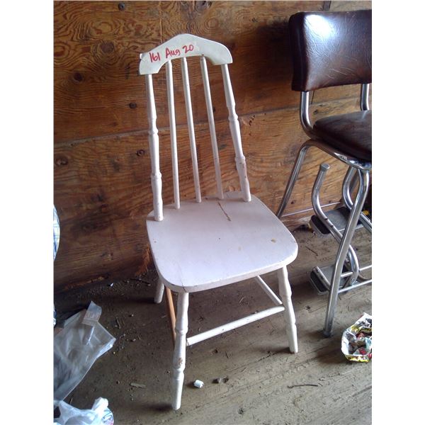White Wooden Chair