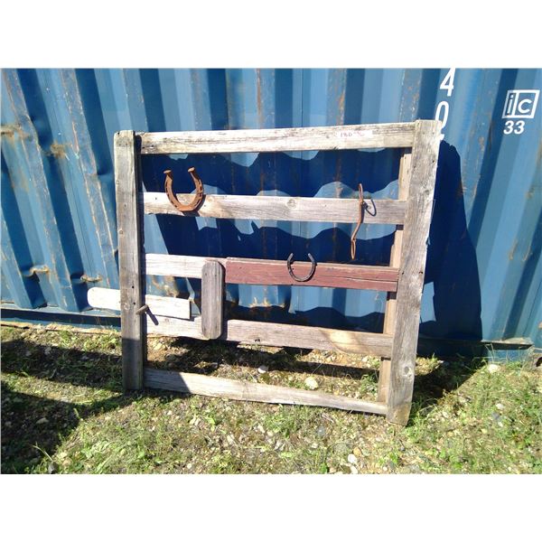 Wooden Corall Gate 52"w x 48"h