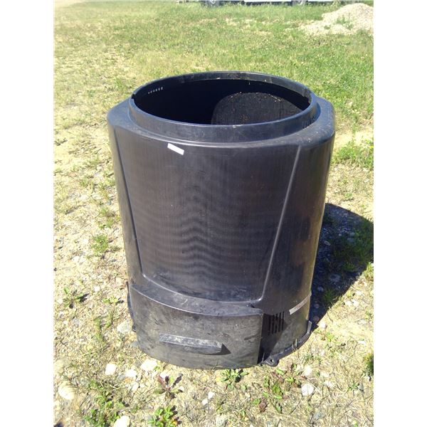 Large Black Compost Bin