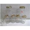 Image 2 : Lot of 12 Glass Jars