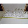 Image 1 : Lot of 19 Glass Jars
