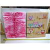 Image 1 : 2 Canvas Prints - Red/White and Owls