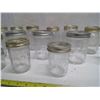 Image 4 : Lot of 18 Glass Jars