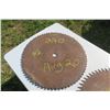 Image 3 : 2 - 24"old saw mill blades