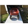 Image 4 : red radio flyer wagon, missing handle.