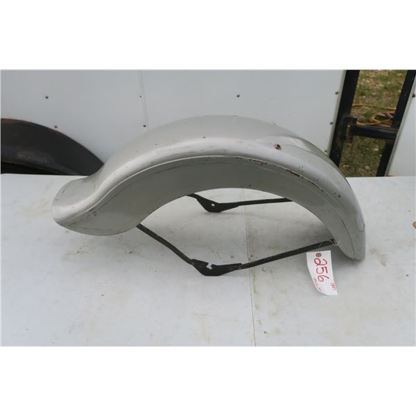 Harley-Davidson shovelhead rear fender gray