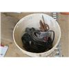 Image 13 : 5 gal pail of nails, cords, and misc items.