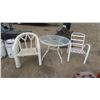 Image 1 : Patio Table & 5 Chairs