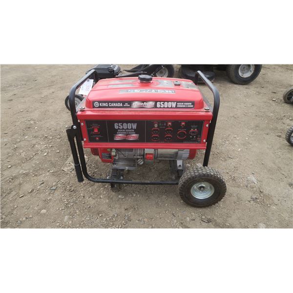 King Canada Power force Gas Generator 6500W